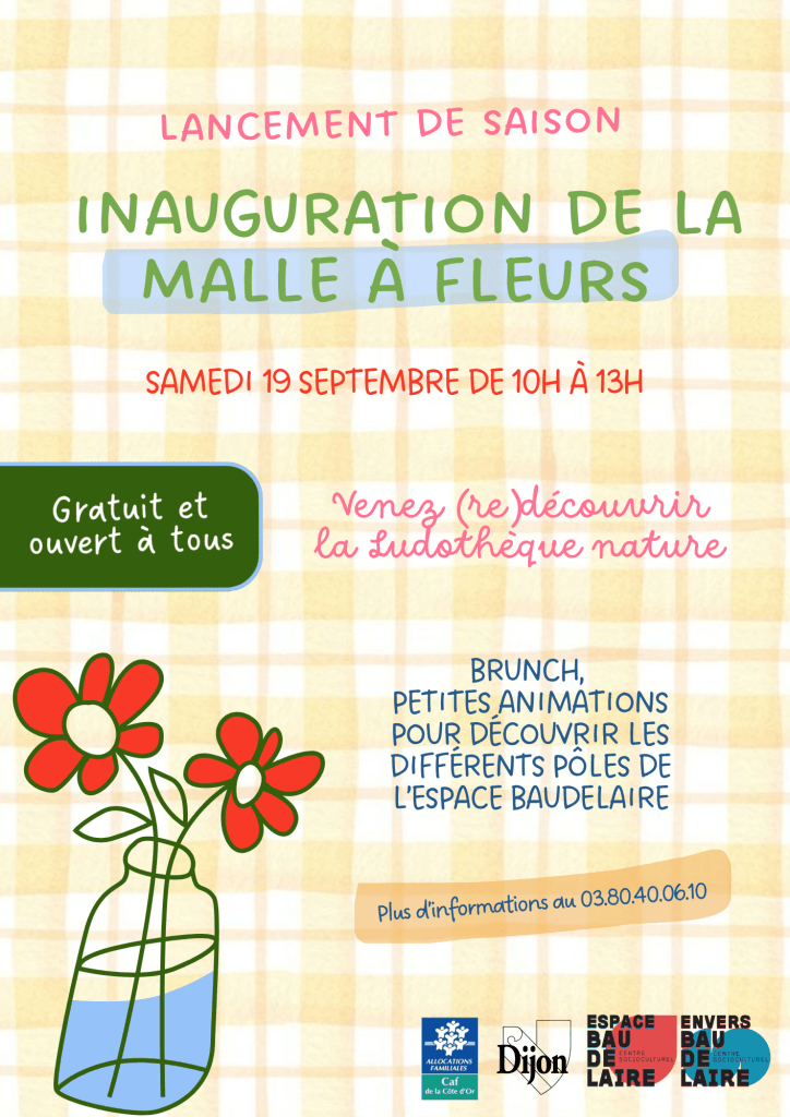 inauguration de la Malle à Fleurs
